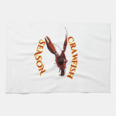 Crawfish Season Theedoek (Horizontaal)