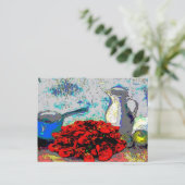 Crawfish still Life, Fauvism Briefkaart (Staand voorkant)