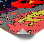 Crawfish still Life, Fauvism Poster (Hoek)