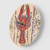 Crawfish Time, Crayfish, Lobster Grote Klok (Hoek)