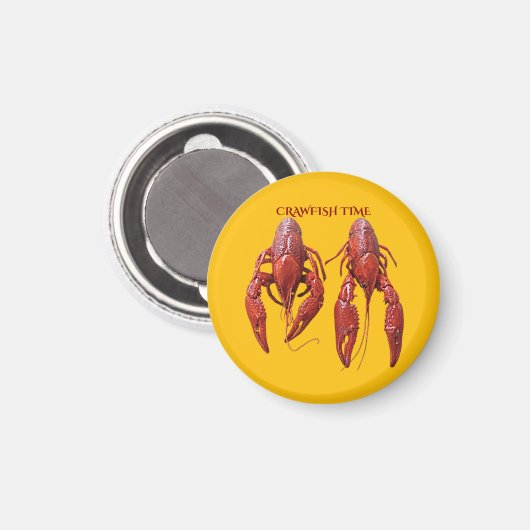 Crawfish Time Magneet (Voorkant / Achterkant)