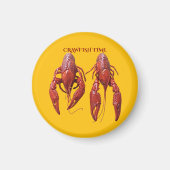Crawfish Time Magneet (Voorkant)