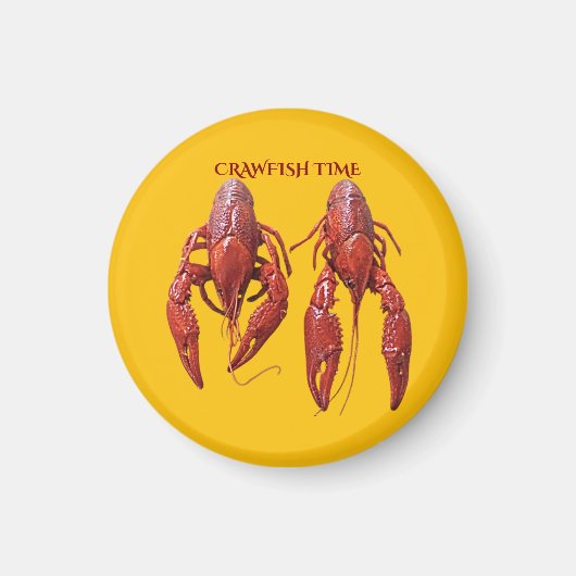 Crawfish Time Magneet (Voorkant)