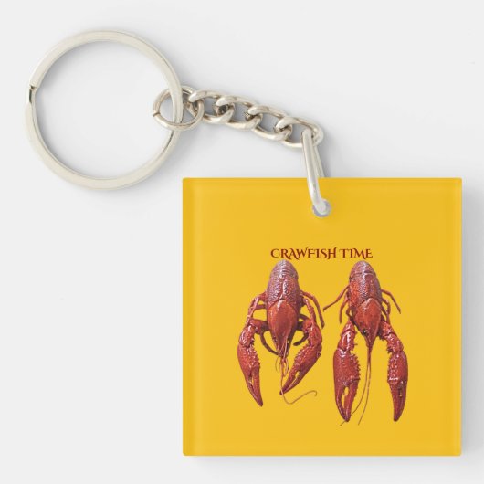 Crawfish Time Sleutelhanger (voorkant)