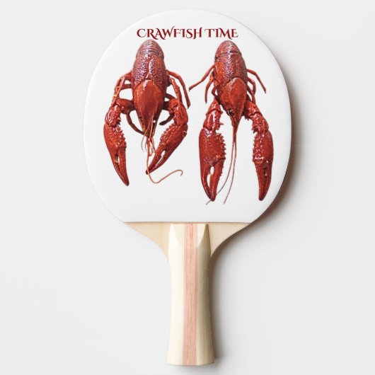 Crawfish Time Tafeltennisbatje (Voorkant)