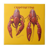 Crawfish Time Tegeltje (Voorkant)