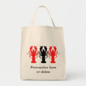 Crawfish Trio grocery tas (Voorkant)