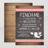 Crawfish verlovingsfeest Koppels douche Vis en zee Kaart (Voorkant / Achterkant)