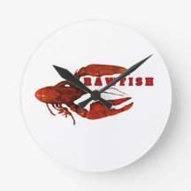 Crawfish Wall Clock