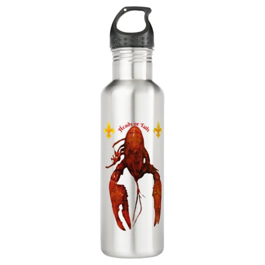 Crawfish Water Bottle Waterfles (Voorkant)