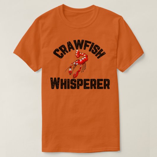 Crawfish Whisperer Funny Crayfish Crawdad Mudbug T-shirt (Design voorkant)