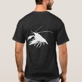 crawfish's silhouette (Red) T-shirt (Achterkant)