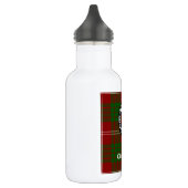 Crawford Clan Crest Tartan Waterfles (Links)
