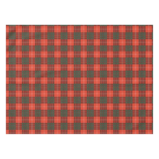 Crawford clan Pset Scottish tartan Tafelkleed (Voorkant (Horizontaal))