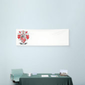Crawford Family Crest Coat of Arms Spandoek (Beurs)