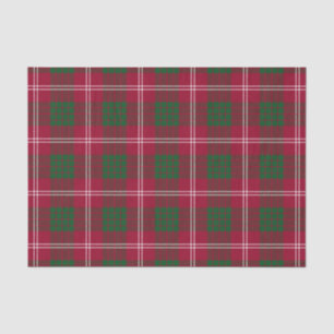 Crawford Family Tartan Pattern Tissuepapier