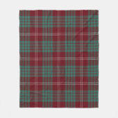 Crawford Modern Plaid Fleece Deken (Voorkant)