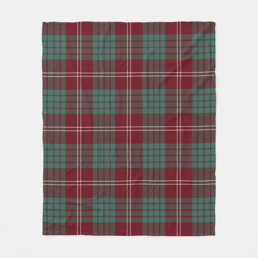 Crawford Modern Plaid Fleece Deken (Voorkant)