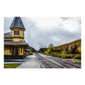Crawford Notch Train Station Foto Afdruk (Voorkant)