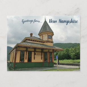 Crawford Notch Train Station New Hampshire Briefkaart