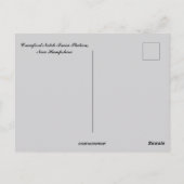 Crawford Notch Treinstation New Hampshire Briefkaart (Achterkant)