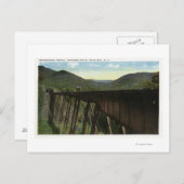 Crawford Notch Uitzicht van Frankenstein Trestle Briefkaart (Voorkant / Achterkant)