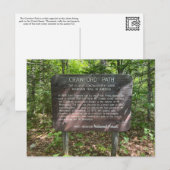 Crawford Path Briefkaart (Voorkant / Achterkant)