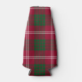 Crawford Schotse Clan Tartan Plaid Patroon Flesjeskoeler (Voorkant)