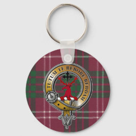Crawford Tartan & Badge Sleutelhanger