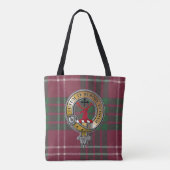 Crawford Tartan & Badge Tote Bag (Achterkant)