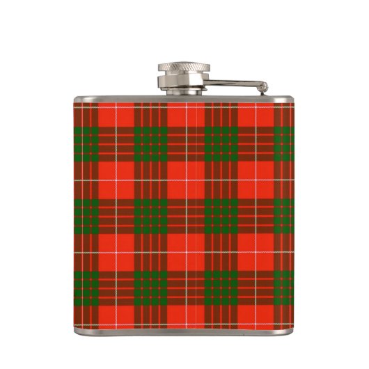 Crawford Tartan Flask Heupfles (Achterkant)