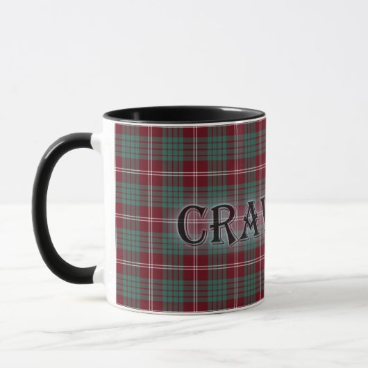 Crawford Tartan met de achternaam Mok (Links)