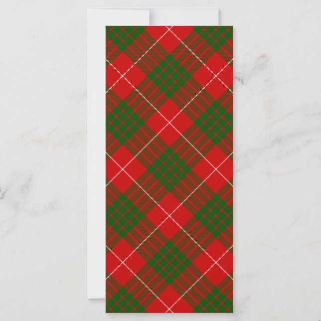 Crawford tartan red green plaid (Voorkant)