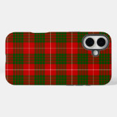 Crawford tartan red green plaid Case-Mate iPhone case (Achterkant (horizontaal))