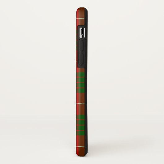 Crawford tartan red green plaid Case-Mate iPhone case (Achterkant/links)