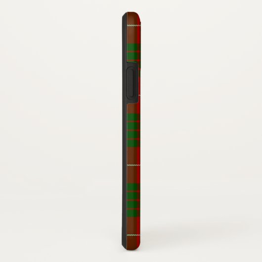 Crawford tartan red green plaid Case-Mate iPhone case (Achterkant/rechts)