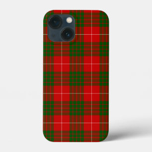 Crawford tartan red green plaid Case-Mate iPhone case