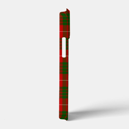 Crawford tartan red green plaid Case-Mate iPhone case (Achterkant / Rechts)