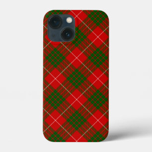 Crawford tartan red green plaid Case-Mate iPhone case