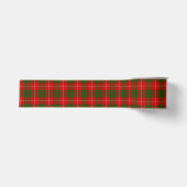 Crawford tartan red green plaid grosgrain lint (Voorkant)