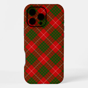 Crawford tartan rood groen geruit iPhone 16 pro max hoesje