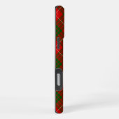 Crawford tartan rood groen geruit iPhone hoesje (Rechterkant)