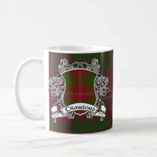 Crawford Tartan Shield Koffiemok (Links)