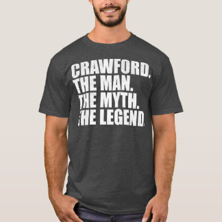 CrawfordCrawford Familienaam Crawford achternaam C T-shirt