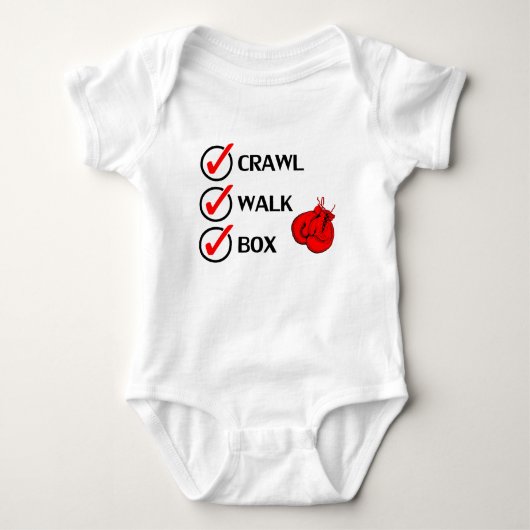 Crawl Walk Box Romper (Voorkant)