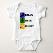 Crawl Walk Cricket Romper (Voorkant)