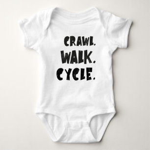 Crawl Walk Cycle - Fietsen Baby - Fiets Baby Romper