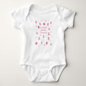 Crawl Walk Dance Onsie Romper (Voorkant)