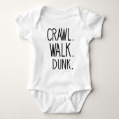 Crawl Walk Dunk - Basketbal Romper (Voorkant)