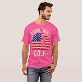 Crawl Walk Golf Club Boy Voeling Buddy Gifts Funny T-shirt (Voorkant volledig)